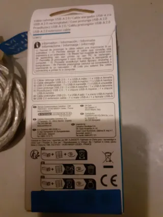 Cable de extensión USB