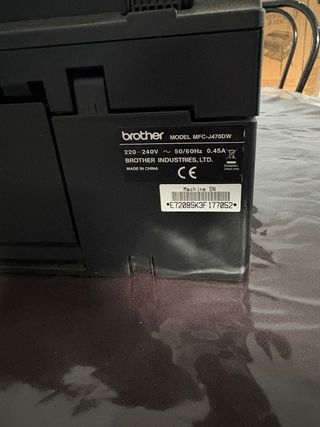 2 Impresoras Brother Negras