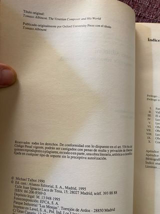 Tomaso Albinoni. El compositor veneciano y su mund