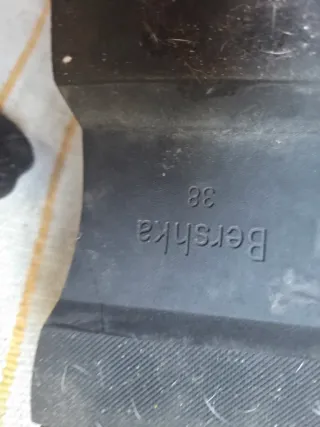 Botas altas Stradivarius negras