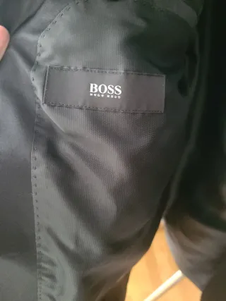 Americana Hugo Boss Negra Talla M 50
