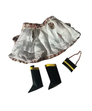 EN LAS CARRERAS. Conjunto Nancy abrigo Leopardo