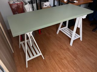 Escritorio IKEA MITTBACK Verde Menta