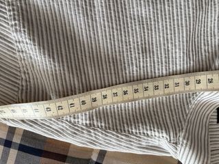 Camisa BASSETTI cuello Mao rayas