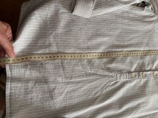 Camisa BASSETTI cuello Mao rayas