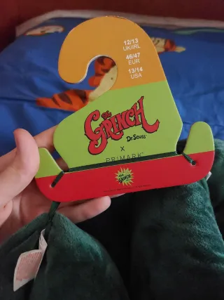 Pantofole Grinch Primark, Taglia 46