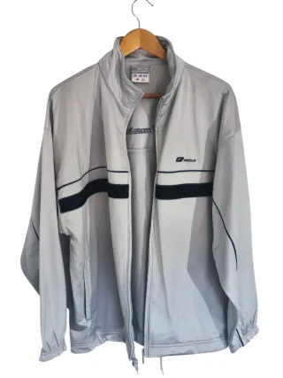 Casaco treino Reebok L Cinza