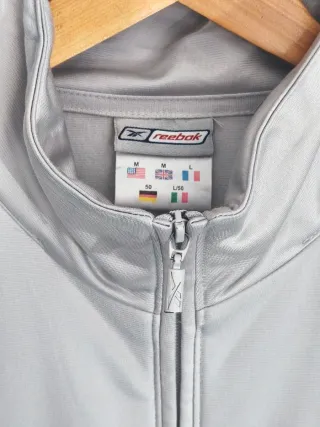 Casaco treino Reebok L Cinza
