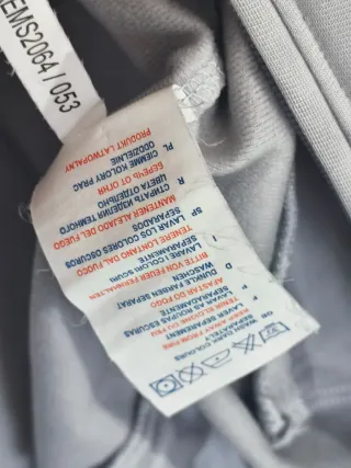 Casaco treino Reebok L Cinza