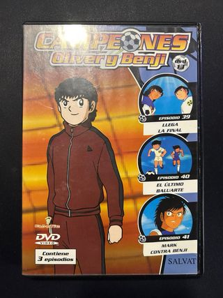 DVD Campeones Oliver y Benji. PRECIO NEGOCIABLE