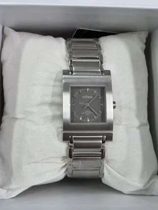 Reloj Potens Cuarzo Acero Inoxidable Gris