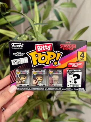 Funko Bitty Pop 4 Pack Stranger Things Hopper
