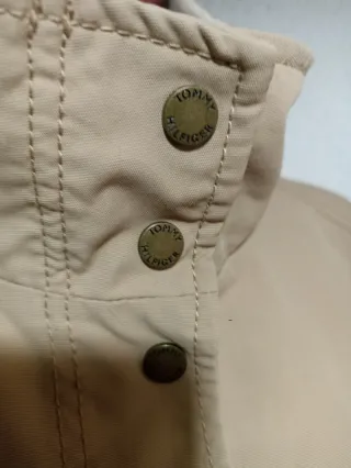 Abrigo Tommy Hilfiger Beige