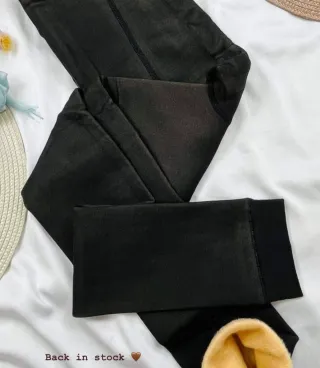 Leggings transparentes negros mujer