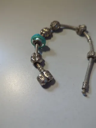 Pulsera Pandora Plata con 6 Charms
