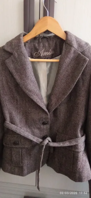 Chaqueta de paño New Yorker  marrón