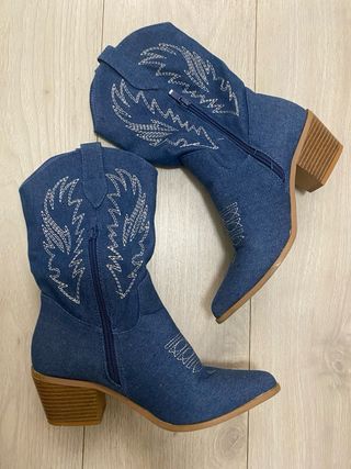 Botines Vaqueros Denim