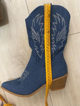 Botines Vaqueros Denim