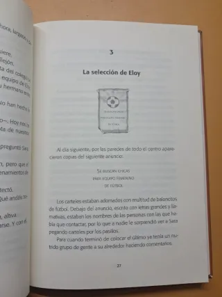 Creando equipo: Sara y las goleadoras 1