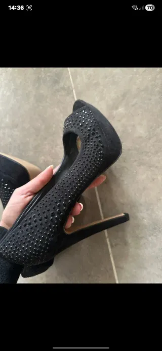 Zapatos de tacón Marypaz negros