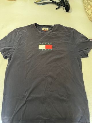 Camiseta Tommy Jeans Hombre Azul