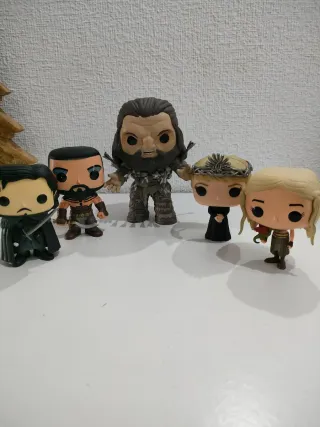 Lote funkos de Game of Thrones