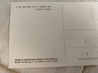 4 cartoline d'epoca soggetti sacri/natalizi