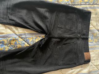 Jeans Bershka Skinny Tiro Bajo Desgastados