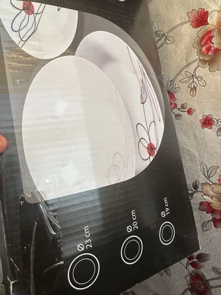 Lote de platos nuevo!! 18 piezas