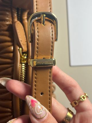 Bolso Miu Miu Marrón Nuevo