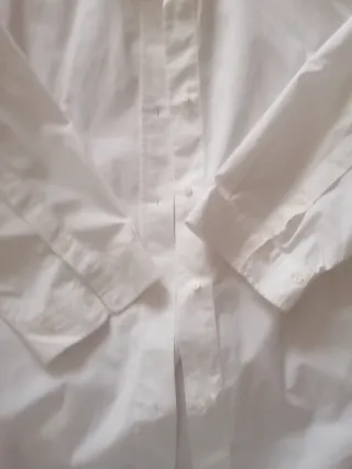 Camisa blanca popelín