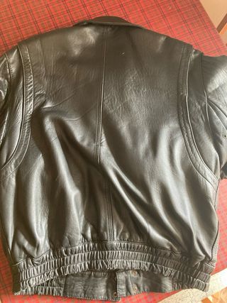 Cazadora Piel Lottusse Negra