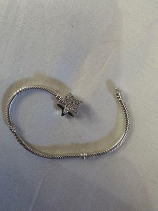 Pulsera Pandora Estrella Brillante 17cm