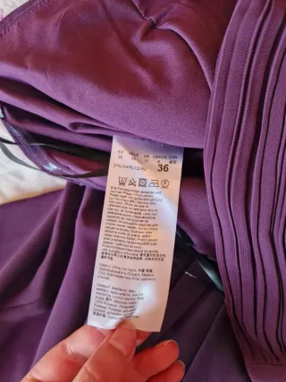 Abito Vera Mont viola