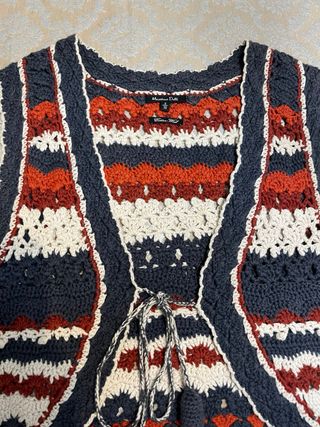 Chaleco Massimo Dutti Boho Vintage