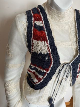 Chaleco Massimo Dutti Boho Vintage