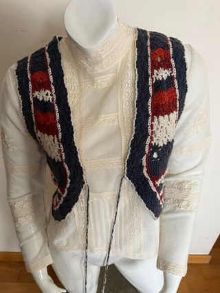 Chaleco Massimo Dutti Boho Vintage