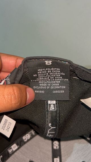 Gorra New Era 59FIFTY Los Angeles Negra