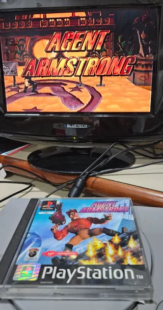 Agent Armstrong PS1 PAL con manual