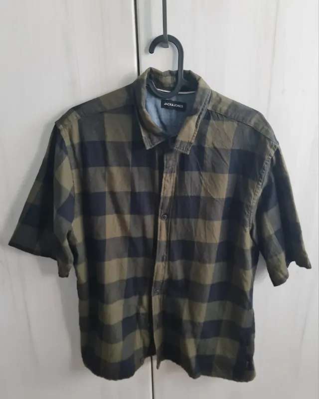 2 Camisas Jack&Jones hombre Cuadros Talla S