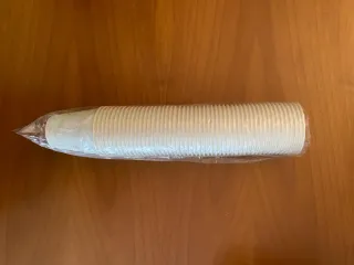 Set stoviglie biodegradabili eco