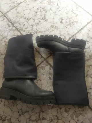 Stivali sopra il ginocchio Dame Rosa n. 41