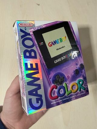 Caja Gameboy Color Atomic Purple Nintendo