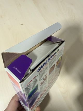 Caja Gameboy Color Atomic Purple Nintendo