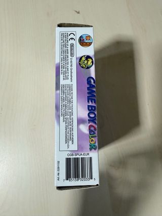 Caja Gameboy Color Atomic Purple Nintendo