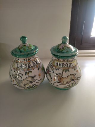 19 orzas ceramica Puente del Arzobispo artesanales