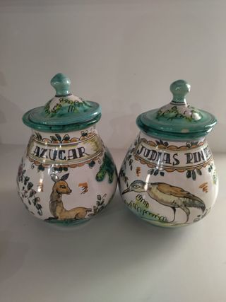 19 orzas ceramica Puente del Arzobispo artesanales