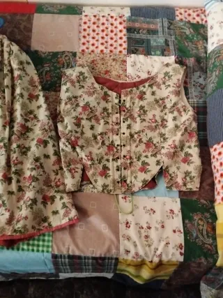 Traje de labradora multicolor