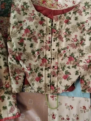 Traje de labradora multicolor