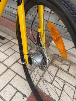 Bicicleta Paseo Amarilla